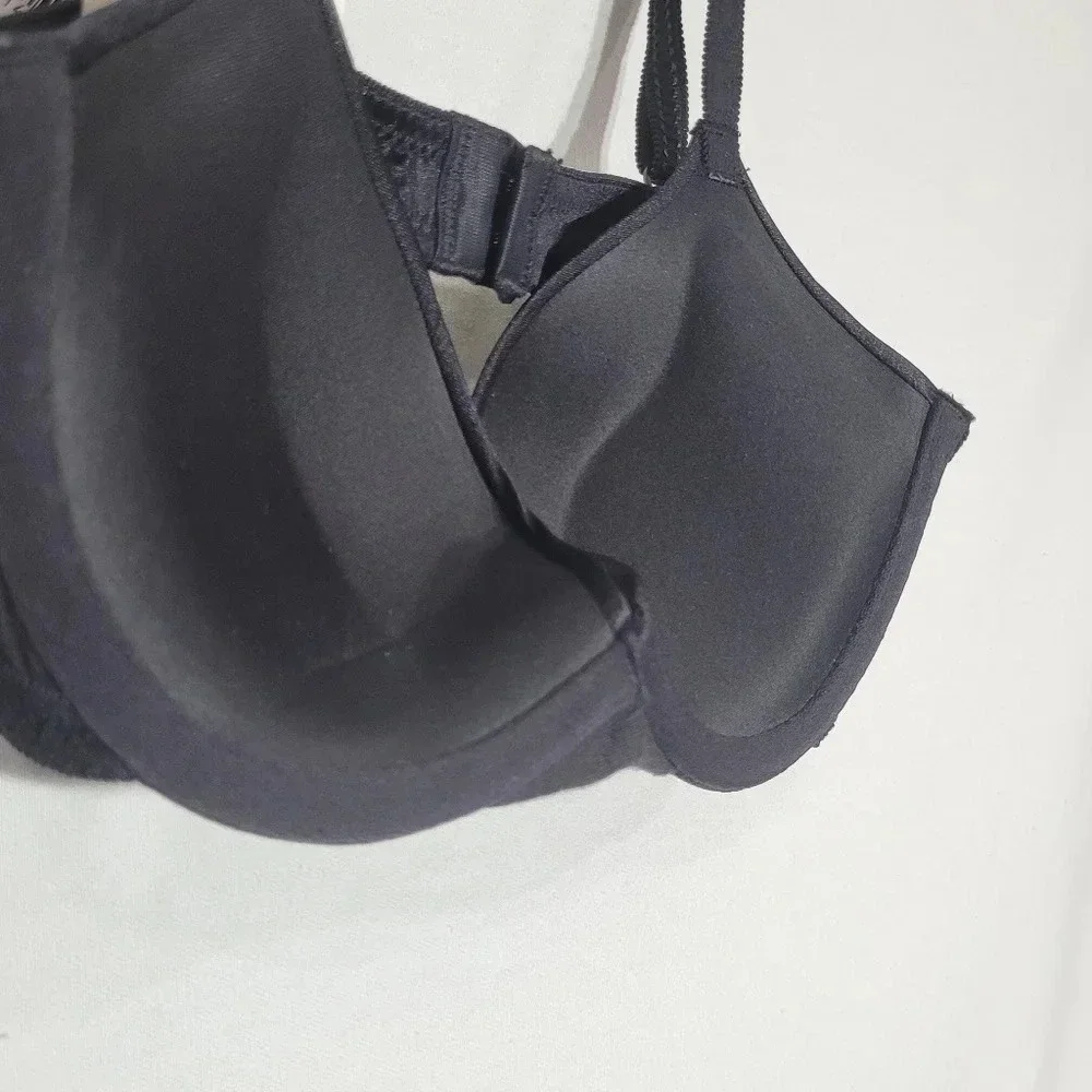 40C Maidenform Self Expressions i-Fit Push Up UW Bra Black NWT‎